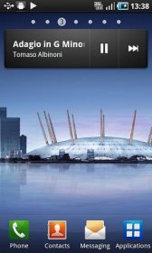 download Samsung Galaxy S music widget apk